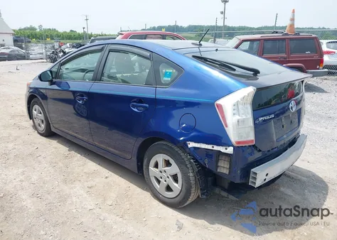 2010 Toyota Prius Ii из США, поврежденный, VIN JTDKN3DU0A1312341